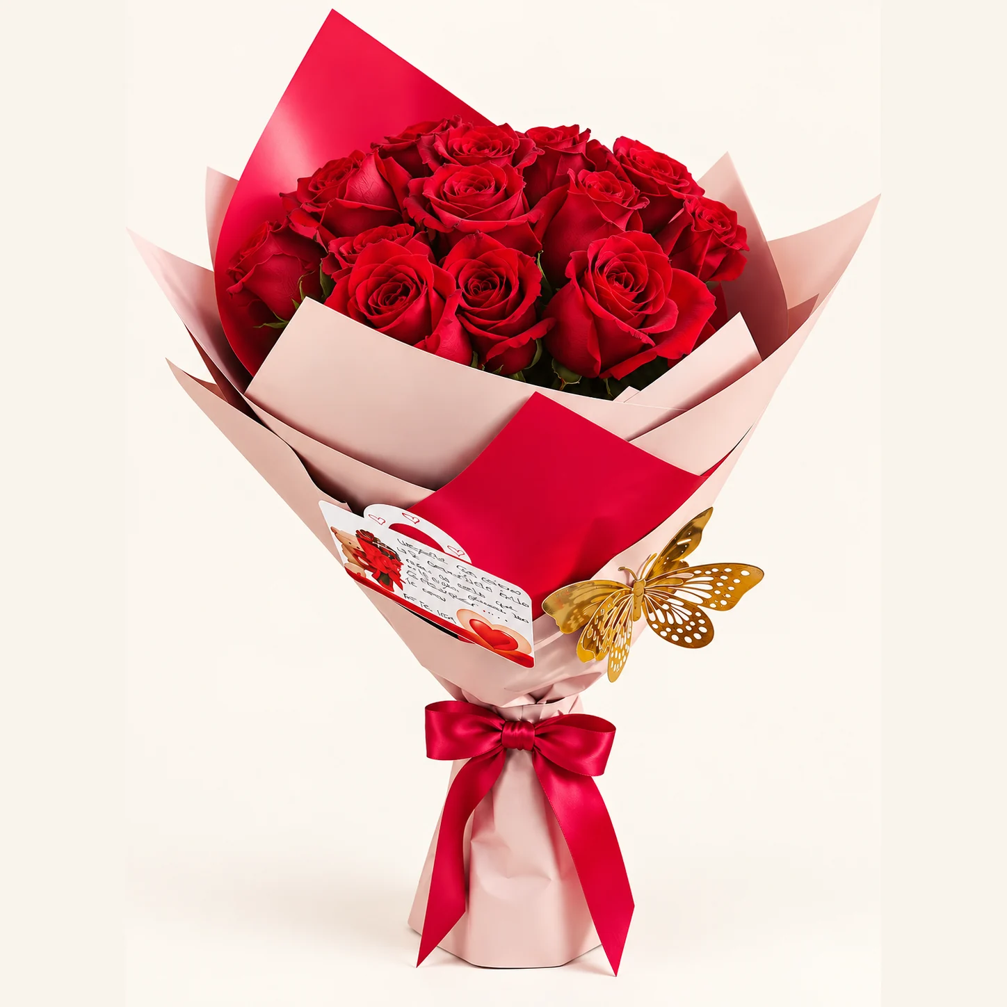 Ramo Pasión de Rosas Rojas