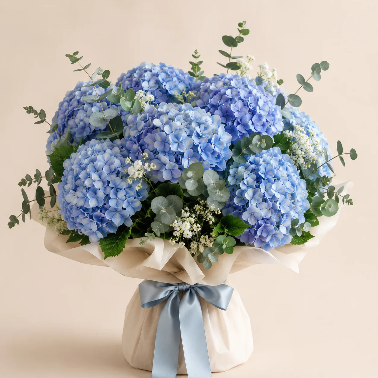 Hortensias azules